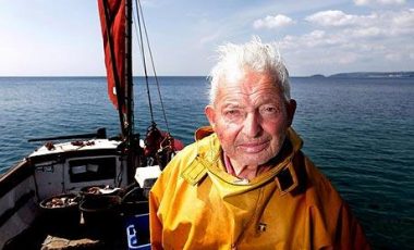 British Fisherman Fishing for Eight Decades