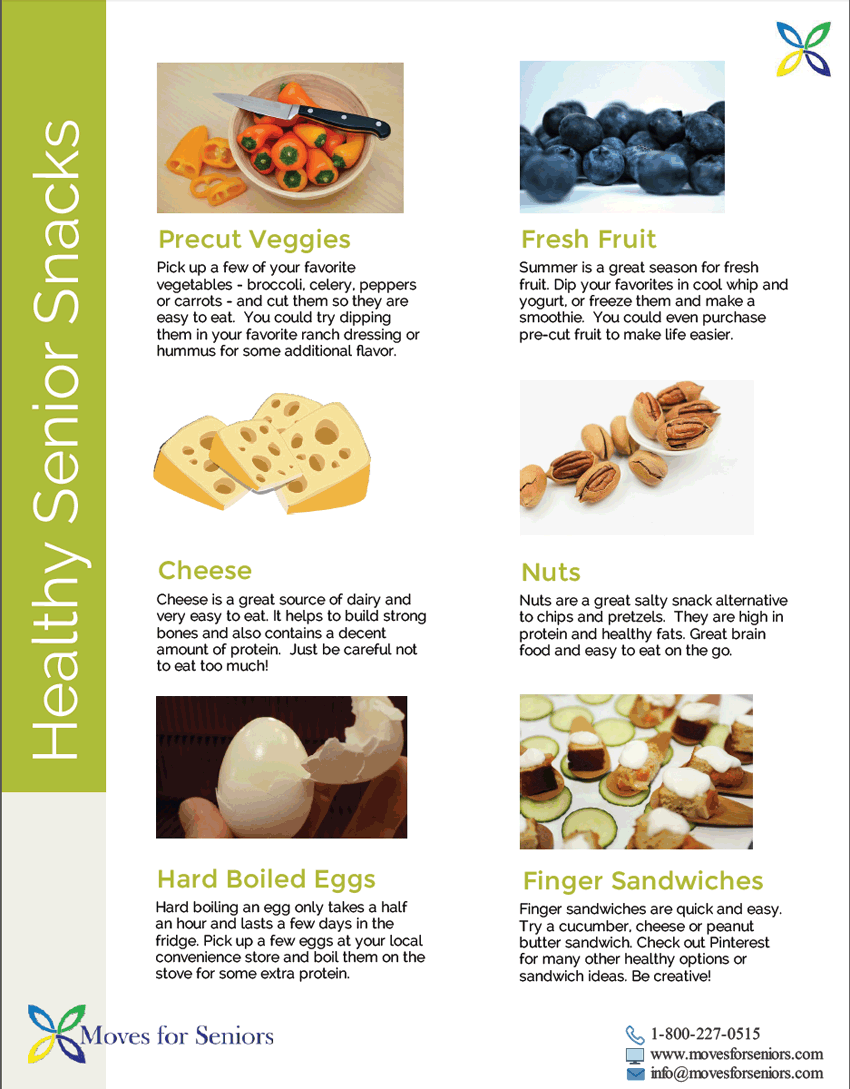 Healthy Senior Snacks